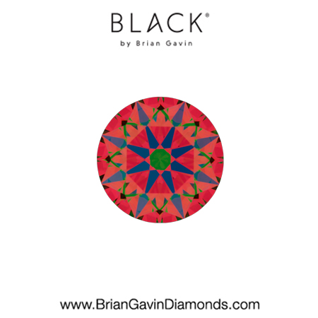 0.41 D VS1 Black by Brian Gavin Round aset