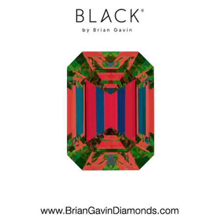 1.09 G VVS2 Black by Brian Gavin Emerald aset