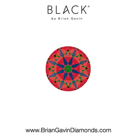 0.21 D VS1 Black by Brian Gavin Round aset