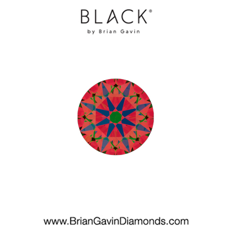 0.20 F VVS2 Black by Brian Gavin Round aset