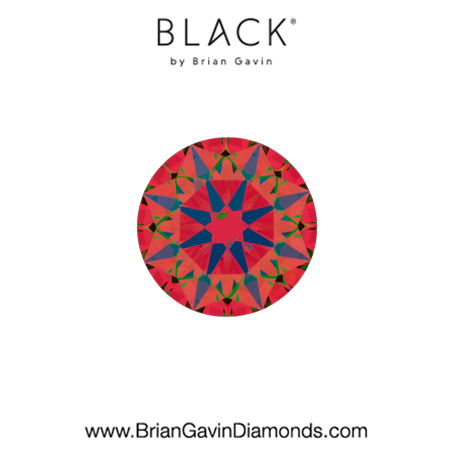 0.46 G VVS1 Black by Brian Gavin Round aset