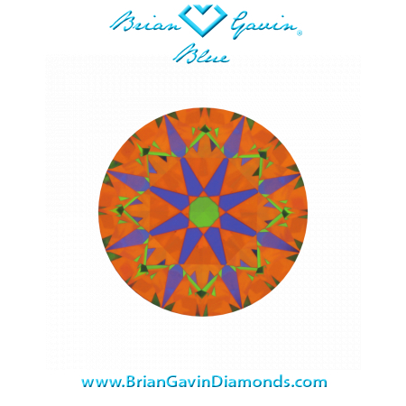 2.455 G VVS1 Blue Round aset