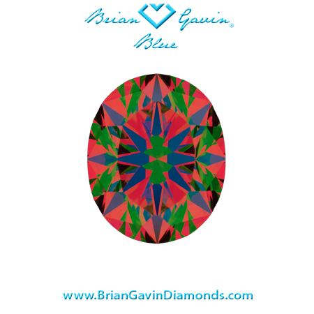 1.54 E VS1 Brian Gavin Signature Oval aset