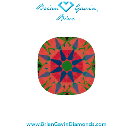 0.64 J VVS1 Brian Gavin Signature Cushion aset
