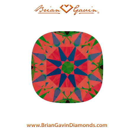 1.14 H VVS1 Brian Gavin Signature Cushion aset