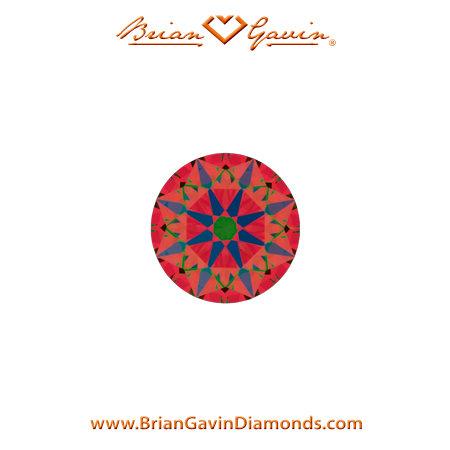 0.32 I VVS2 Brian Gavin Signature Round aset