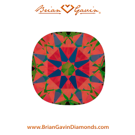 2.01 J VS1 Brian Gavin Signature Cushion aset