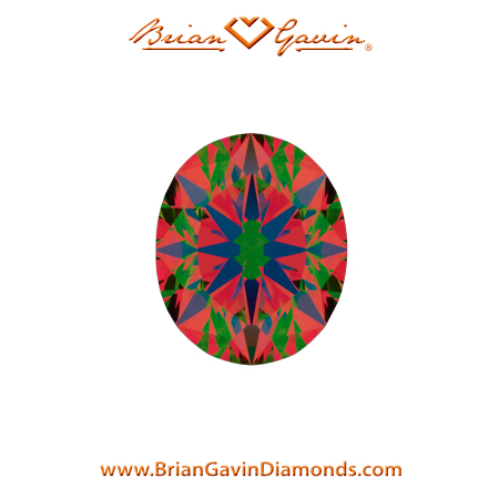 0.72 J VS2 Brian Gavin Signature Oval aset