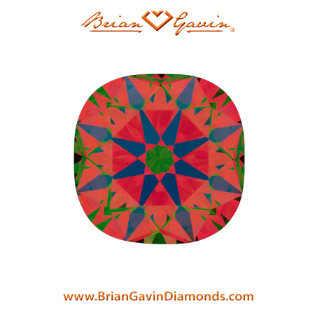 1.75 K VVS2 Brian Gavin Signature Cushion aset