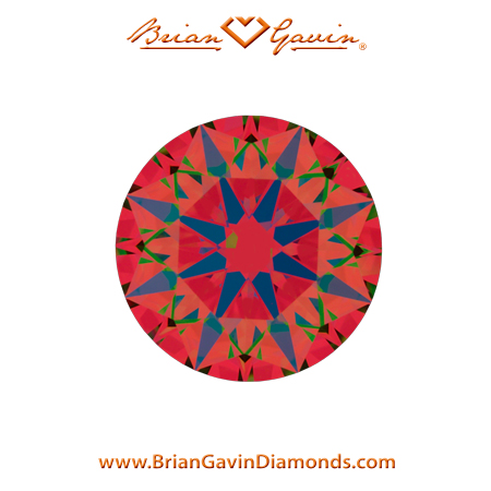 1.02 J VVS2 Brian Gavin Signature Round aset