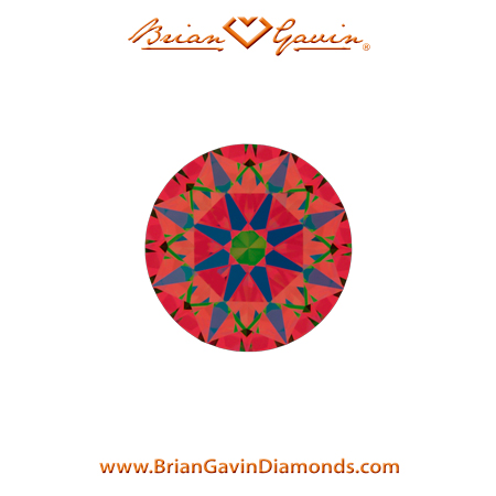 0.54 I VVS2 Brian Gavin Signature Round aset