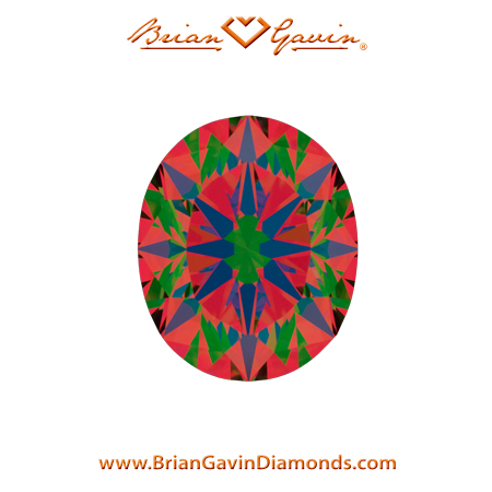 1.01 H VS2 Brian Gavin Signature Oval aset