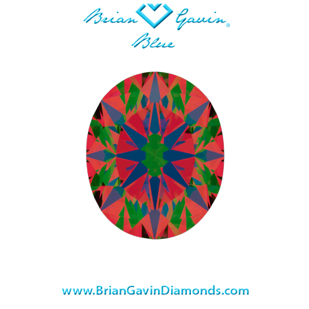 1.3 F VVS1 Brian Gavin Signature Oval aset