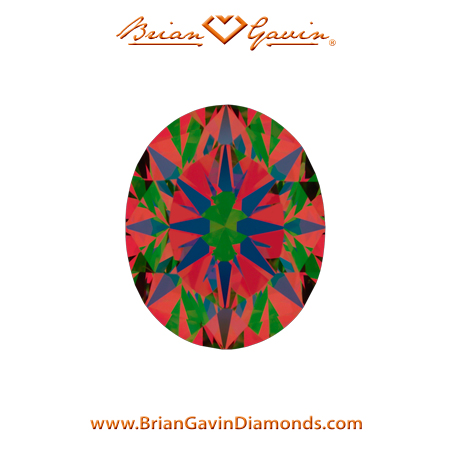 1.00 J VS2 Brian Gavin Signature Oval aset