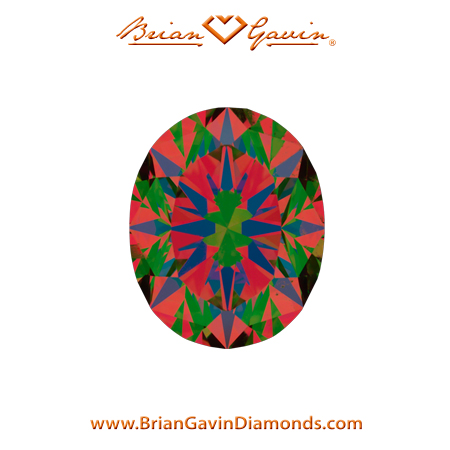 1.3 J SI2 Brian Gavin Signature Oval aset