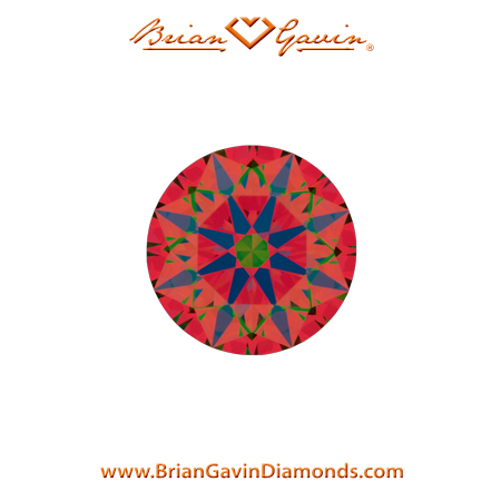 0.57 I VVS1 Brian Gavin Signature Round aset