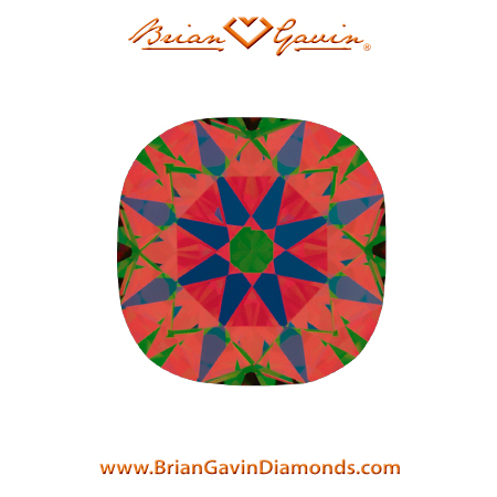 1.02 H VVS1 Brian Gavin Signature Cushion aset