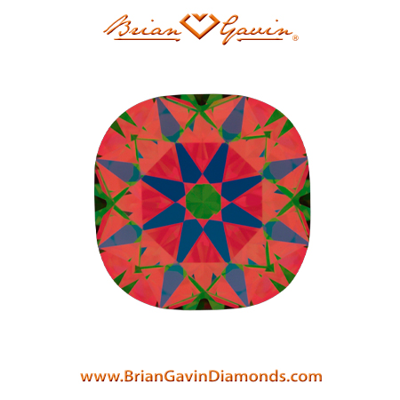 1.14 H VS1 Brian Gavin Signature Cushion aset