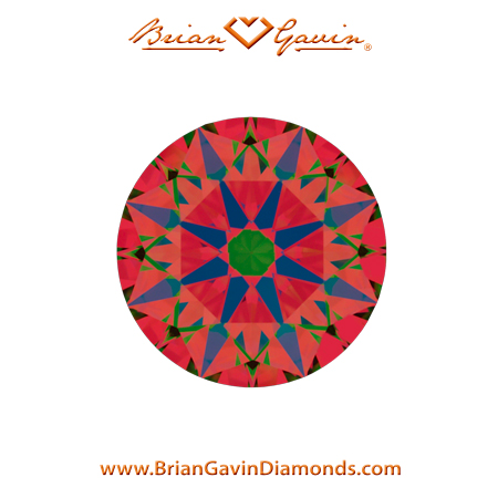 1.02 H VVS2Brian Gavin Signature Round aset