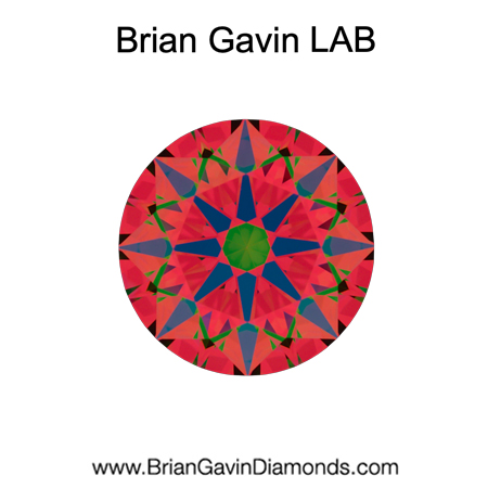 0.96 D VVS2 BG Deluxe Lab Round aset