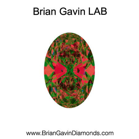 2.01 D VVS1 Premium Lab Oval aset