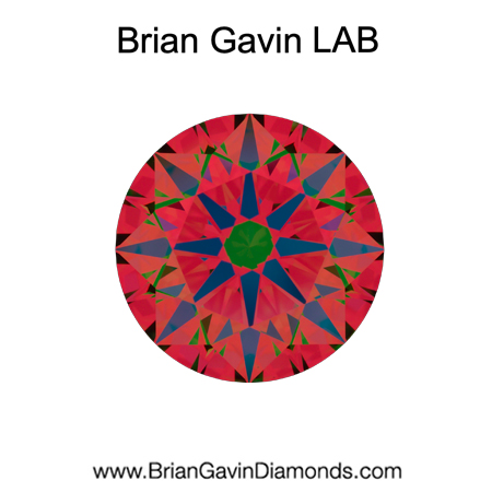 2.96 D VVS1 Brian Gavin Premium Lab Round aset