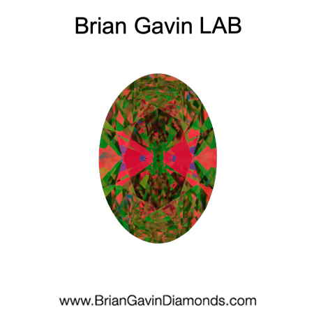 4.12 G VVS1 Premium Lab Oval aset
