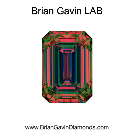 2.03 E VVS2 Brian Gavin Premium Lab Emerald aset