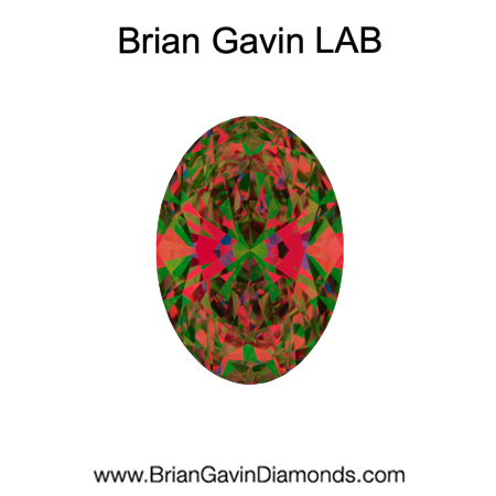 1.67 D VVS2 Premium Lab Oval aset
