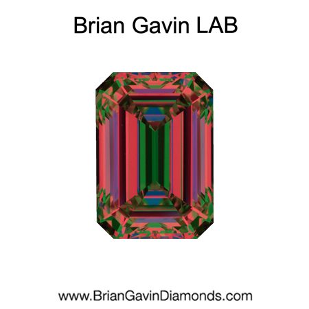3.05 E VS1 Brian Gavin Premium Lab Emerald aset