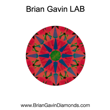 2.85 D VVS1 Brian Gavin Premium Lab Round aset
