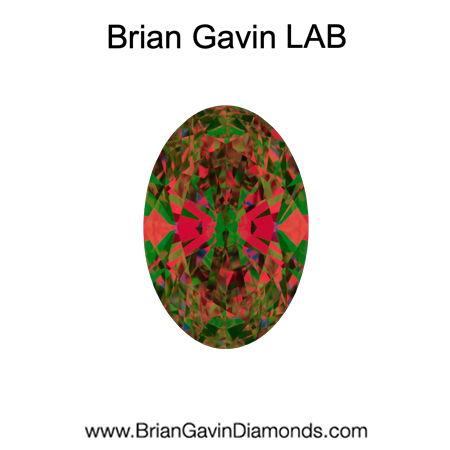 3.01 D VS1 Premium Lab Oval aset