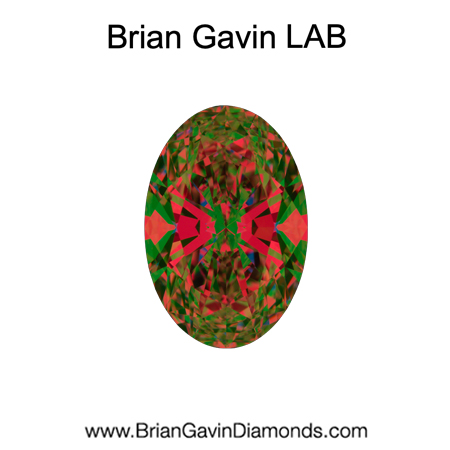 3.01 E VVS1 Premium Lab Oval aset