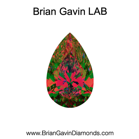 2.00 D VVS1 Premium Lab Pear Shape aset