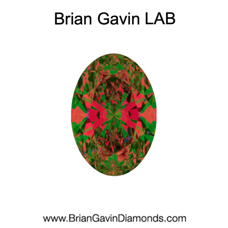 1.51 D VVS2 Premium Lab Oval aset