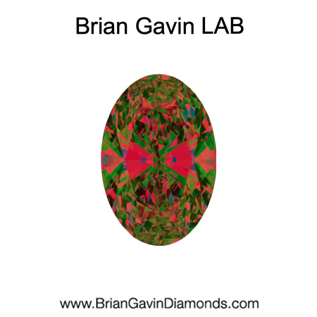 2.77 D VVS2 Premium Lab Oval aset