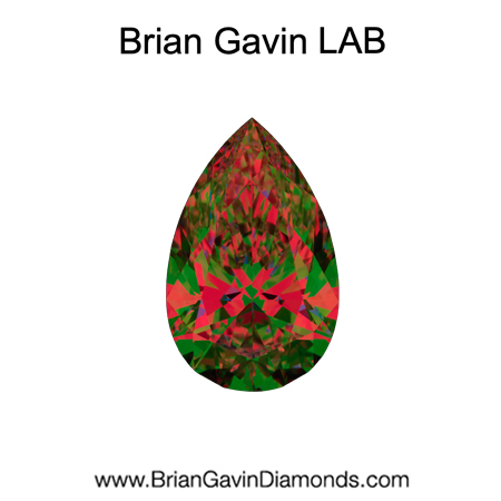 2.55 E VS1 Premium Lab Pear Shape aset