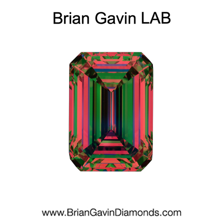 4.02 D VVS2 Brian Gavin Premium Lab Emerald aset