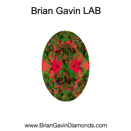 2.01 D VVS2 Premium Lab Oval aset