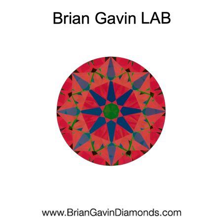 0.84 D VS2 BG Premium Lab Round Diamond - Grown in the USA aset