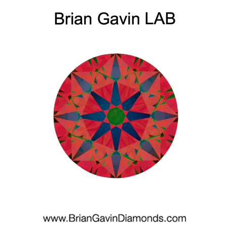 3.12 E VS1 Brian Gavin Premium Lab Round - Grown in the USA aset