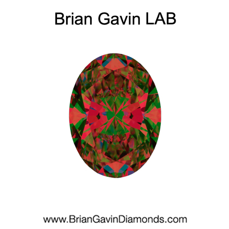 2.02 I VVS2 BG Premium Lab Oval aset