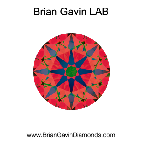 3.11 F VVS2 Brian Gavin Premium Lab Round - Grown in the USA aset