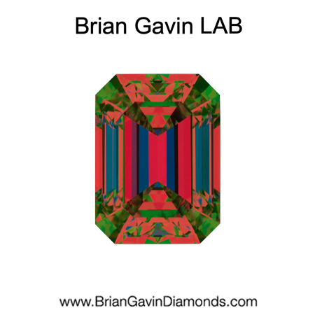 1.12 F VS1  BG Premium Lab Emerald - Grown in the USA aset