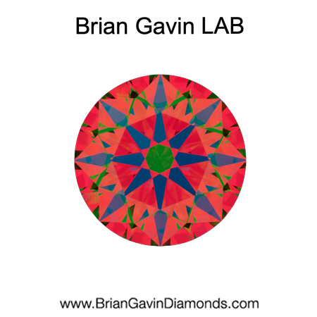 3.46 E VS1 Brian Gavin Premium Lab Round - Grown in the USA aset