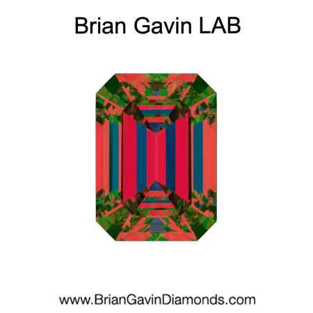 1.45 D VVS2 Premium Lab Grown Emerald aset