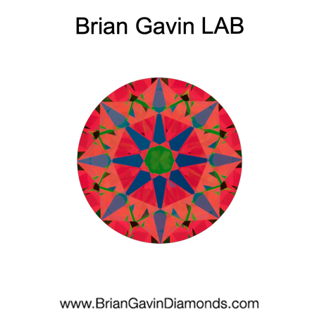 0.97 E VS2 Brian Gavin Premium Lab Round - Grown in the USA aset