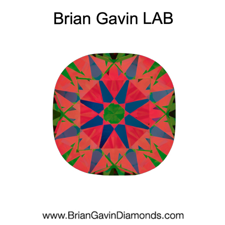 2.31 D VVS2 BG Premium Lab Cushion aset