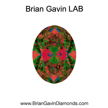 2.2 F VS1 BG Premium Lab Oval aset