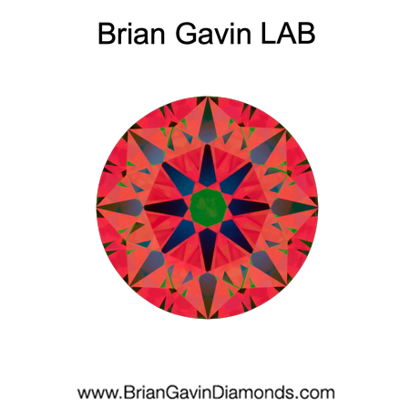 3.17 D VVS2 Brian Gavin Premium Lab Round - Grown in the USA aset